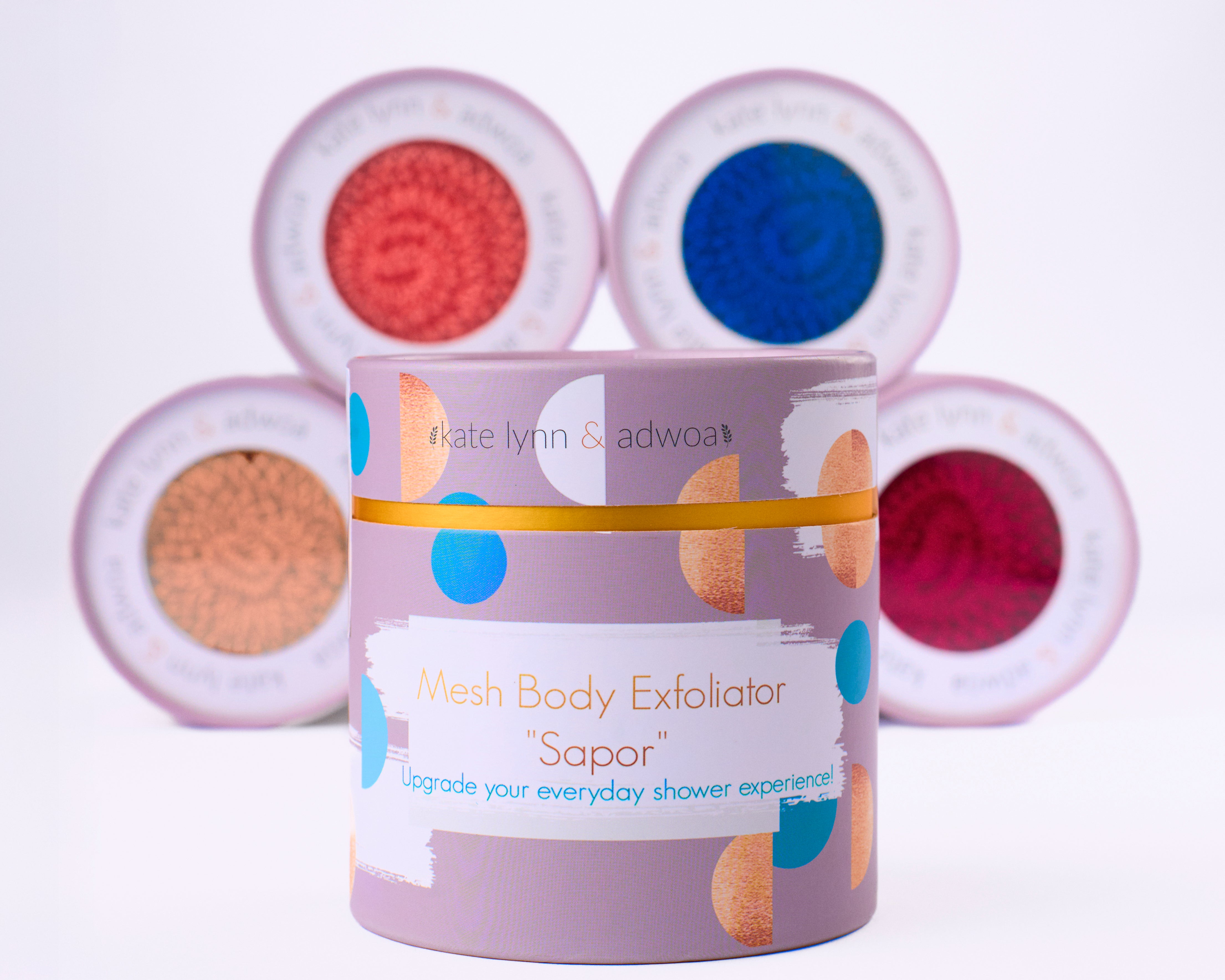 African Mesh Body Exfoliator "Sapor"