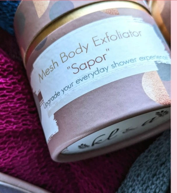 African Mesh Body Exfoliator "Sapor" - PREORDER