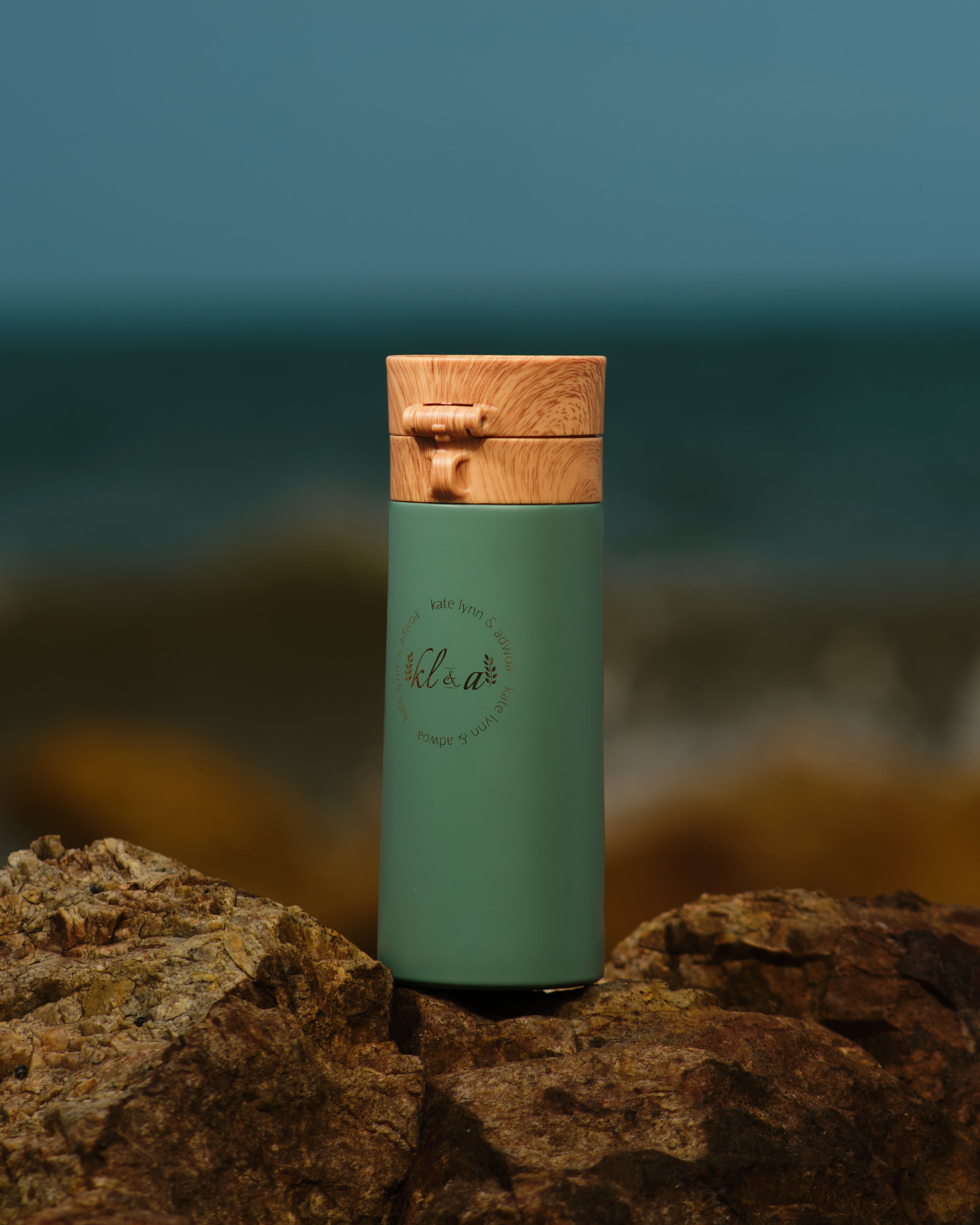 KLA Chic Travel-Friendly Insulated Water Bottle (12oz)