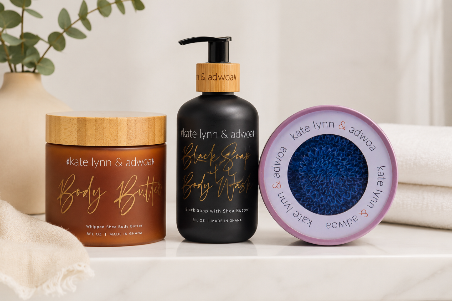 Full Body Routine Bundle | Body Butter + Body Wash + Exfoliator