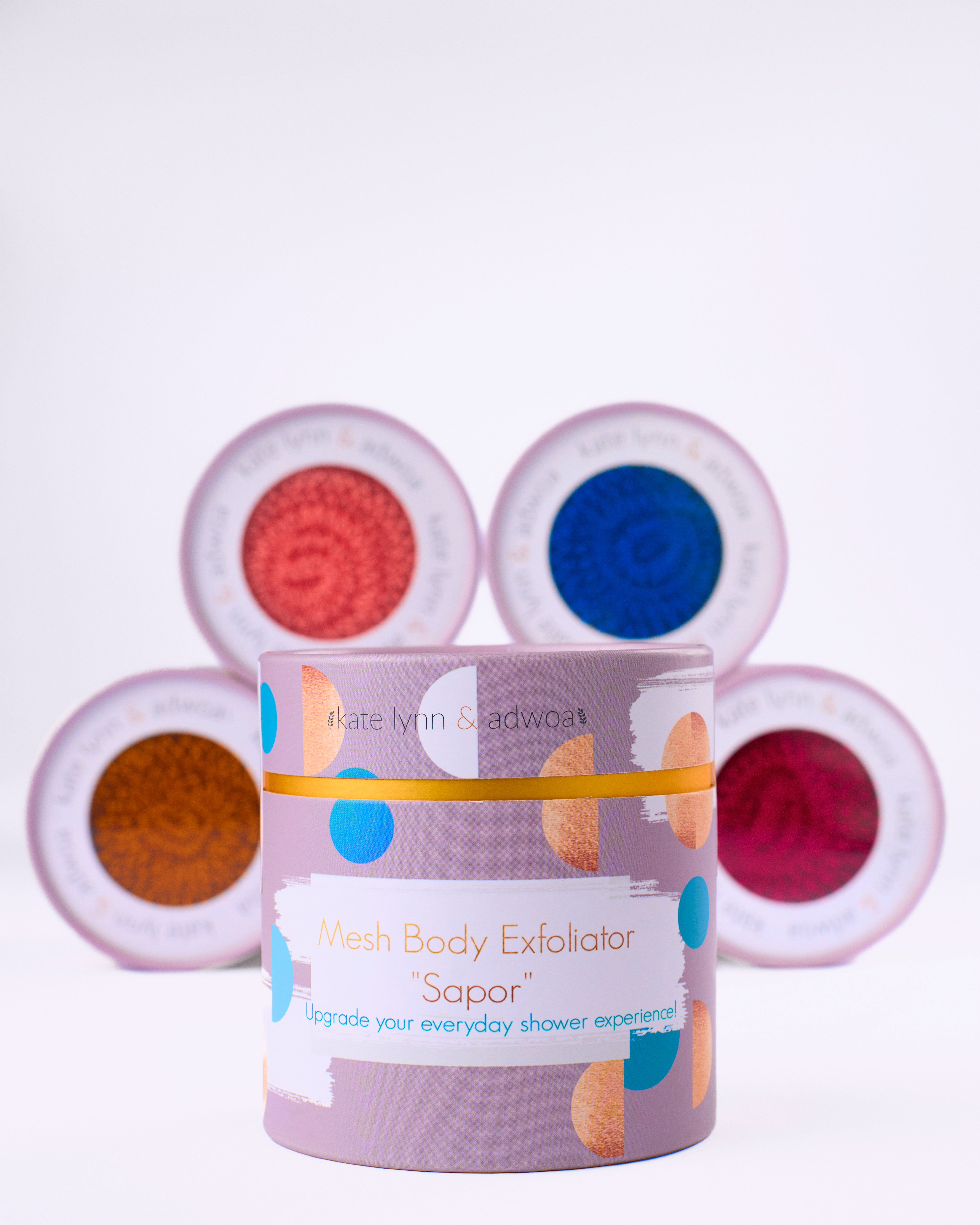 African Mesh Body Exfoliator "Sapor"
