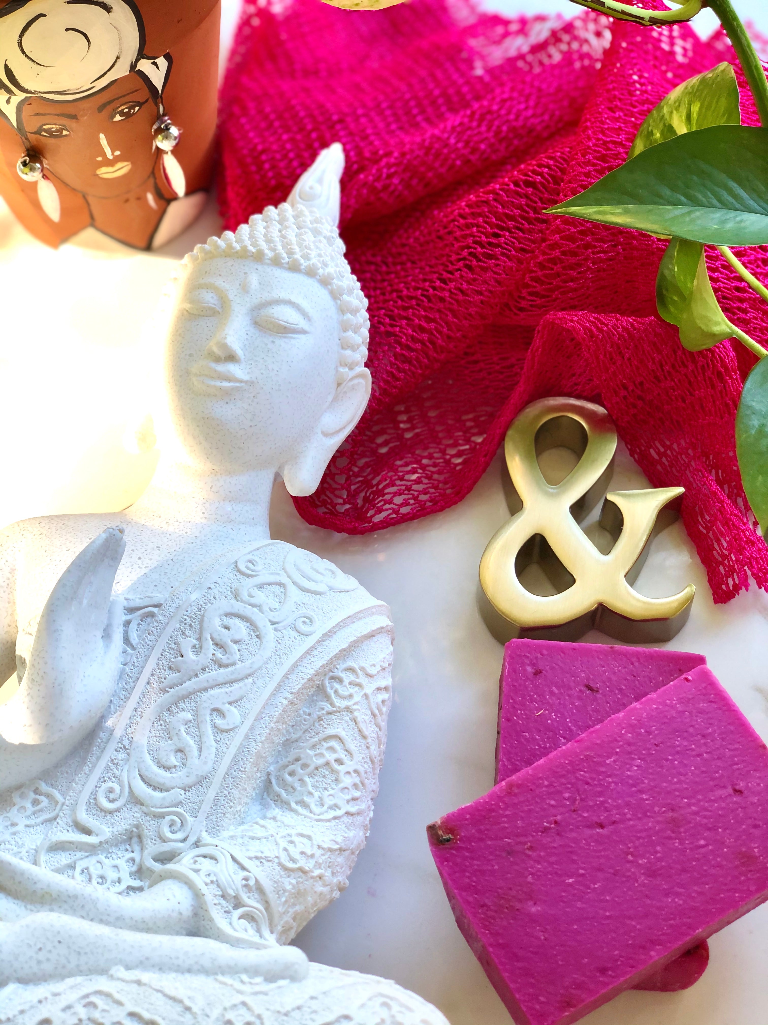 Dynamic Duo - Mesh Body Exfoliator + Ghanaian Black Soap
